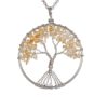 Citrine Tree Of Life Necklace